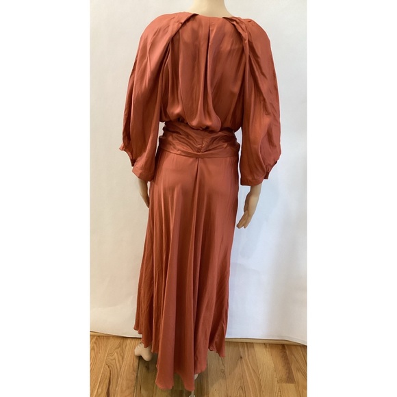 GINGER & SMART V-NECK WRAP DRESS - Picture 6 of 8